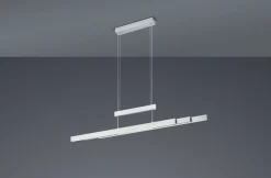 TRIO LED Pendelleuchte Trajan Nickel