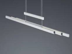 TRIO LED Pendelleuchte Trajan Nickel