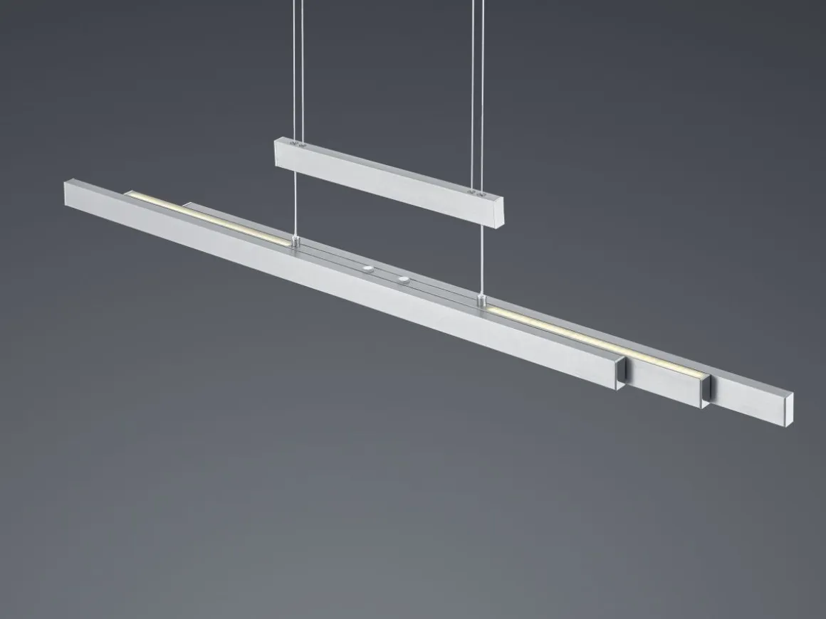 TRIO LED Pendelleuchte Trajan Nickel