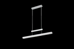 TRIO LED Pendelleuchte Trajan Nickel