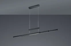 TRIO LED Pendelleuchte Trajan Schwarz