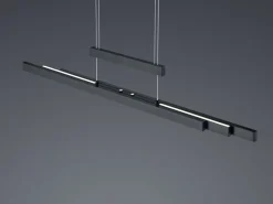 TRIO LED Pendelleuchte Trajan Schwarz