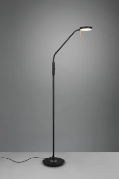 TRIO LED Stehleuchte Monza Schwarz