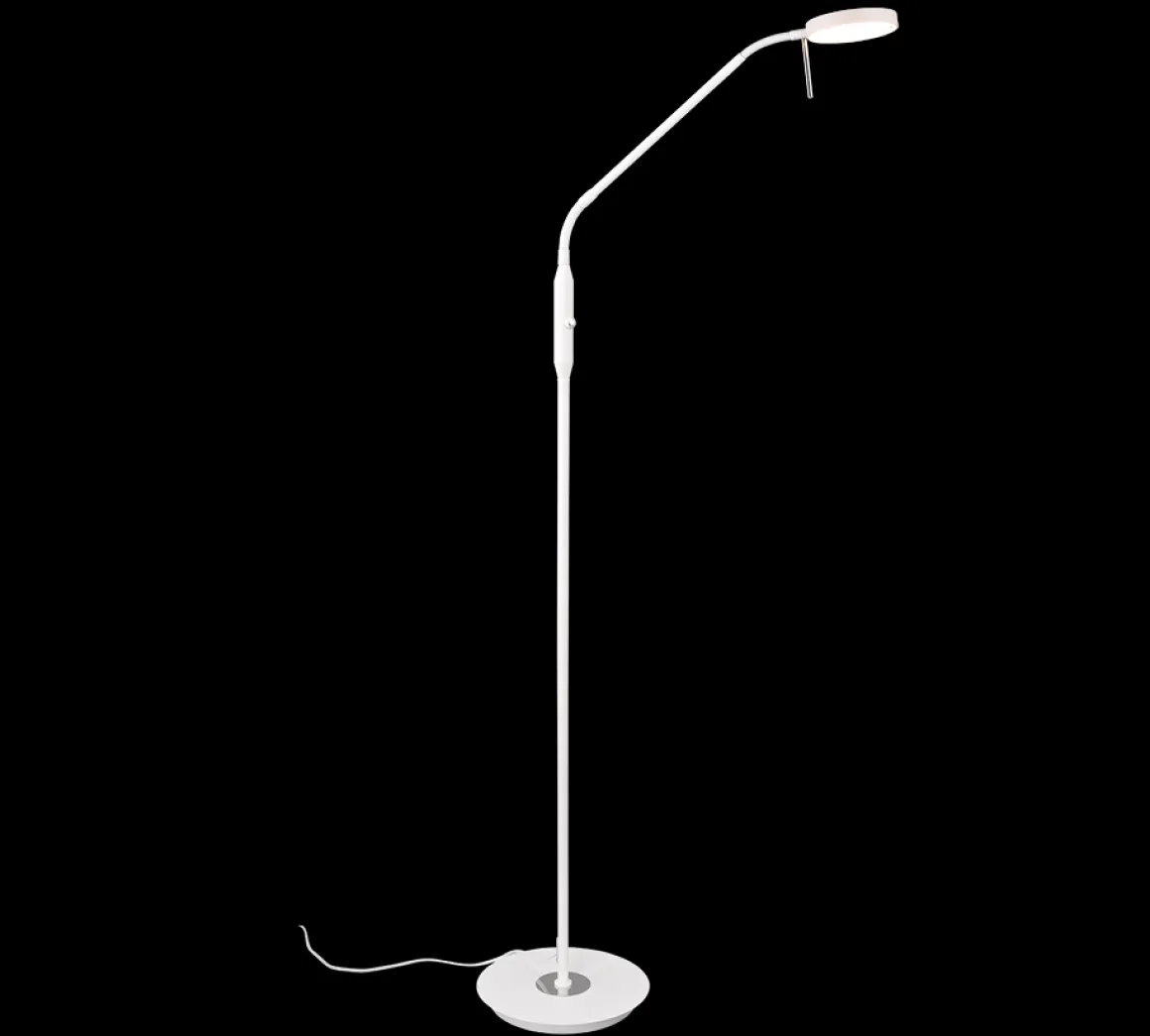 TRIO LED Stehleuchte Monza Weiß