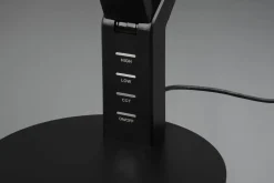TRIO LED Tischleuchte Ava Schwarz