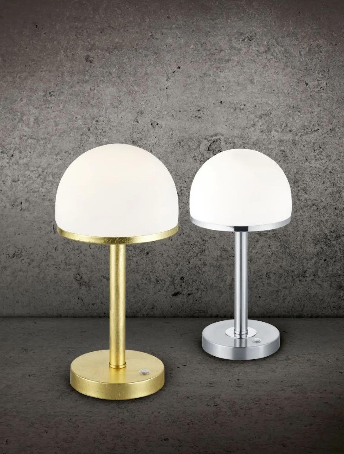TRIO LED Tischleuchte Berlin Silber