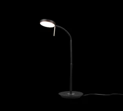 TRIO LED Tischleuchte Monza Schwarz