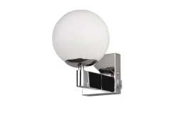 TRIO LED Wandlampe Kula Chrom