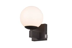 TRIO LED Wandlampe Kula Schwarz