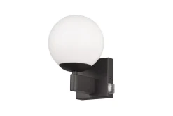 TRIO LED Wandlampe Kula Schwarz