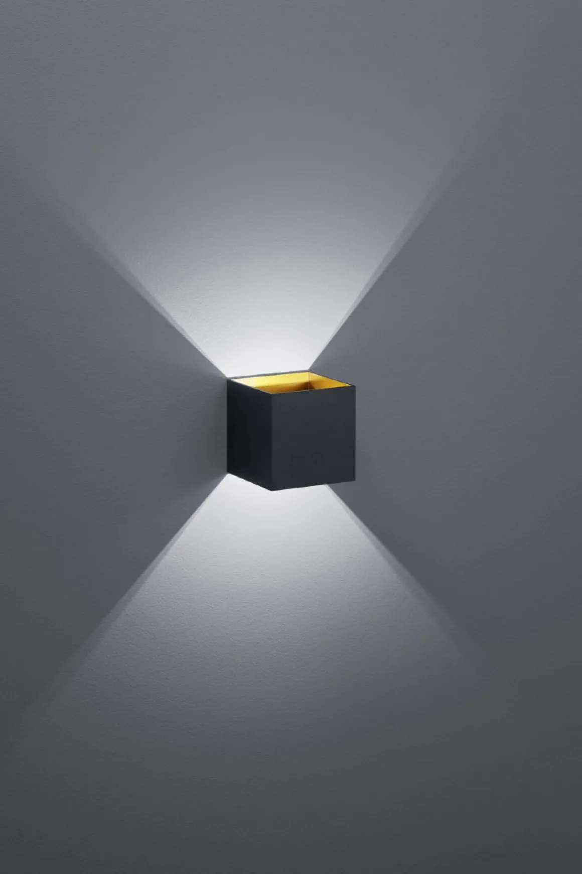 TRIO LED Wandleuchte Louis Schwarz