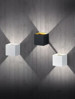 TRIO LED Wandleuchte Louis Weiß