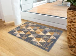 Türmatte Miabella Dreicke grau-braun 50x70