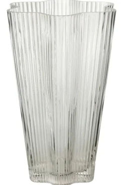 Vase Riffel Glas L