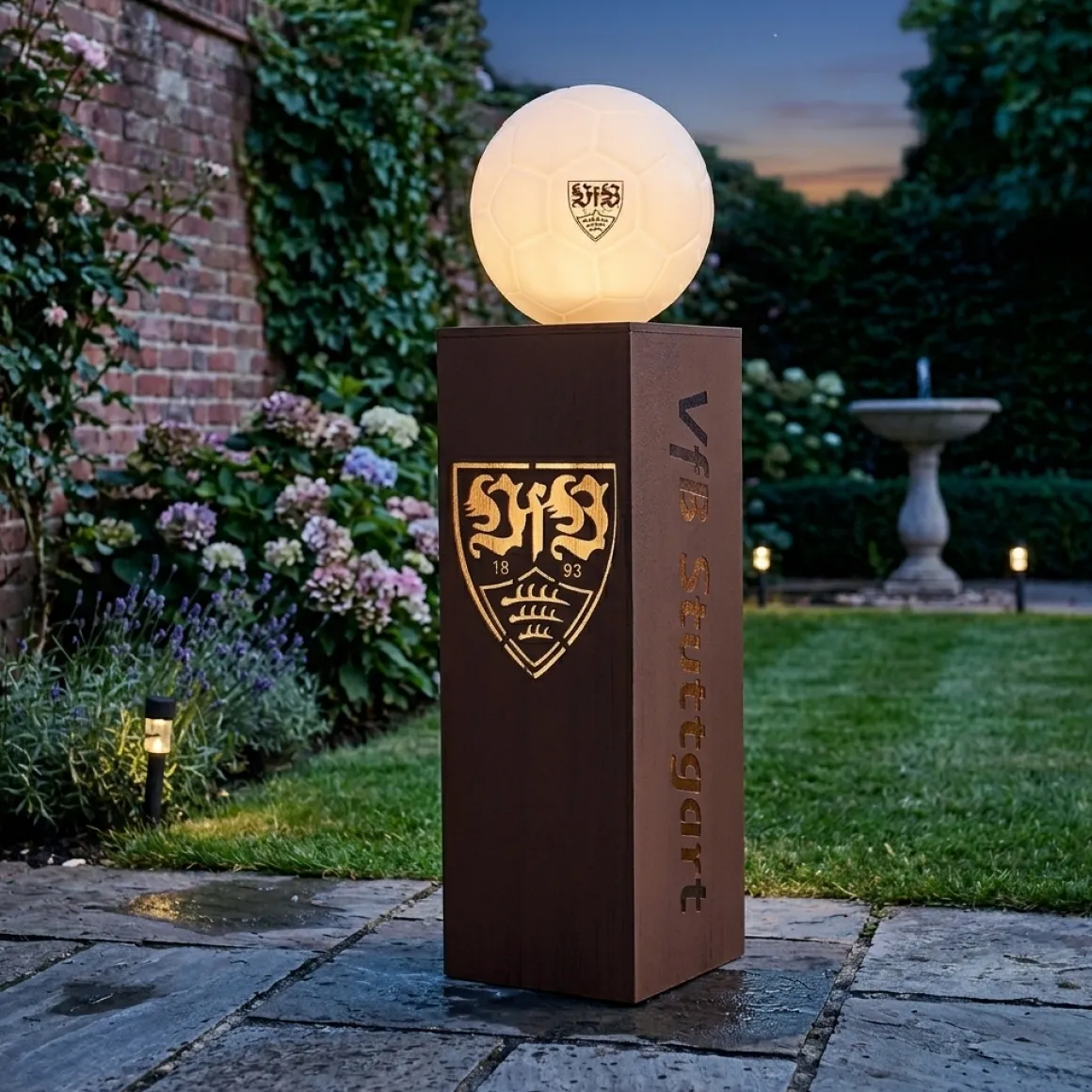 VfB Stuttgart LED Dekosäule