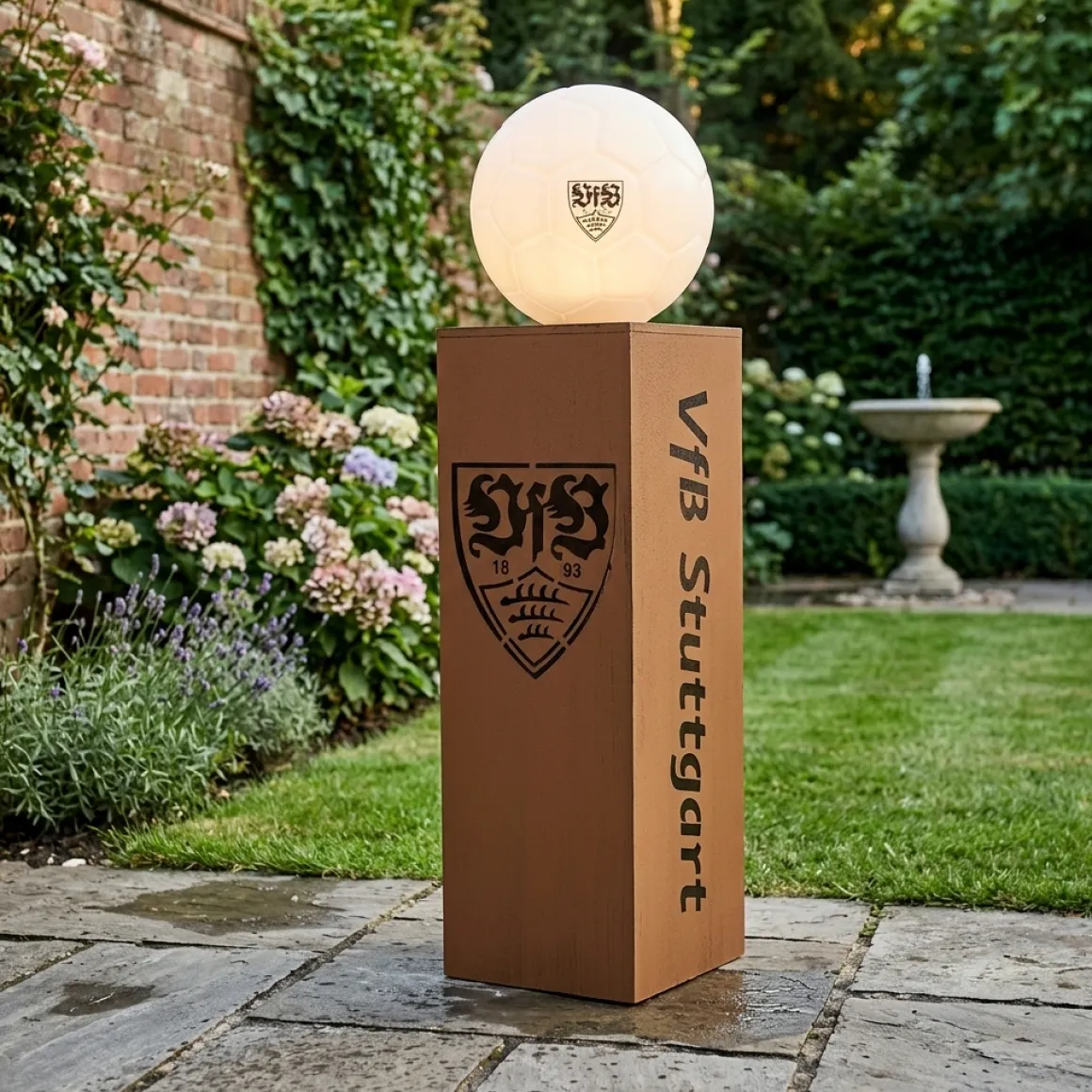 VfB Stuttgart LED Dekosäule