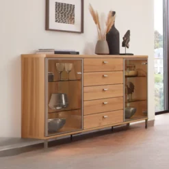 Vilano Sideboard Solero Kernbuche