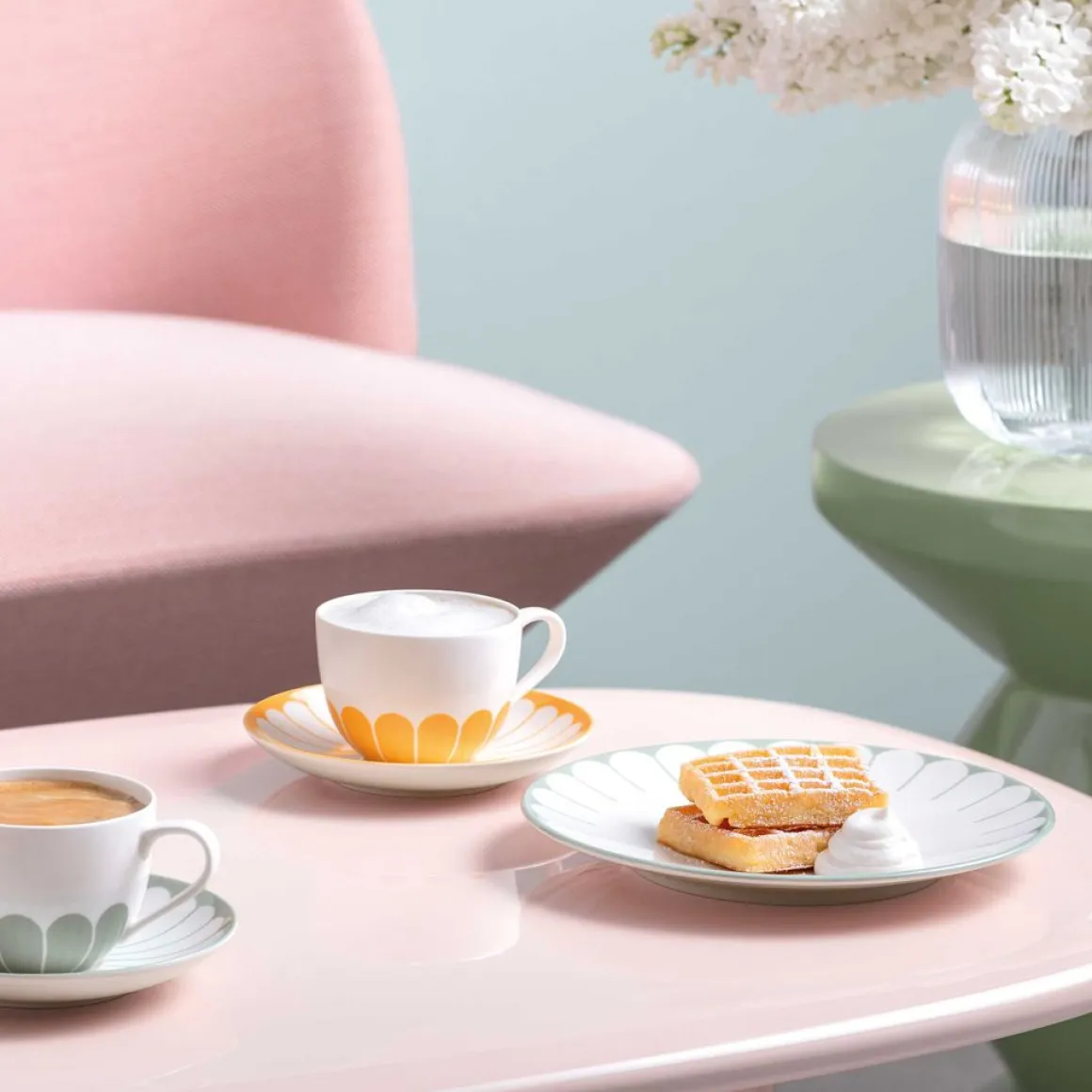 Villeroy & Boch Frühstücks- & Dessertteller Fleur Grün