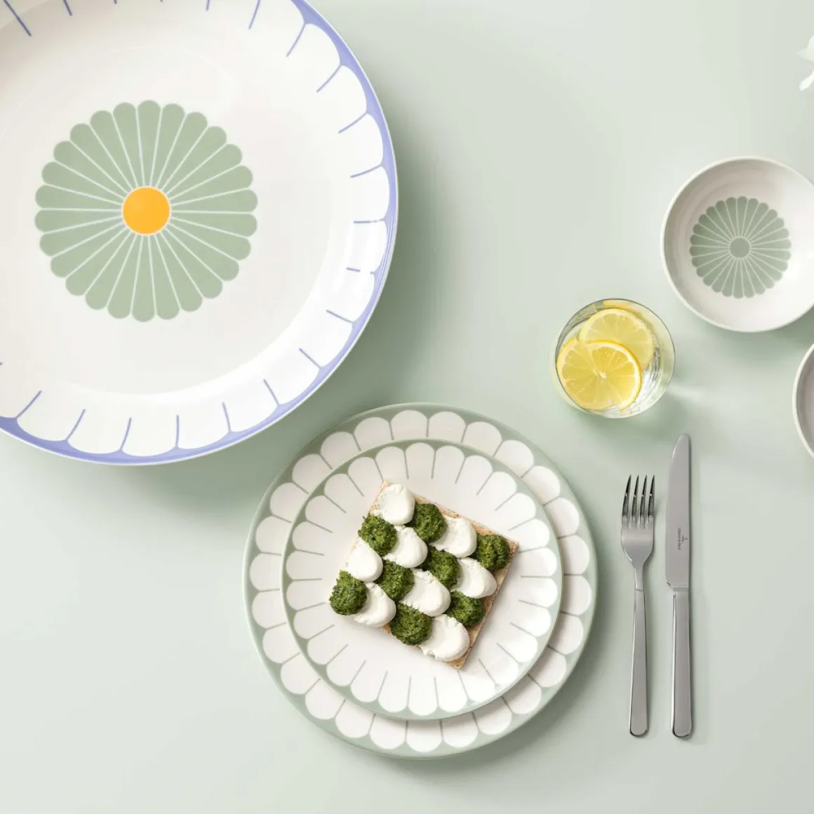 Villeroy & Boch Frühstücks- & Dessertteller Fleur Grün