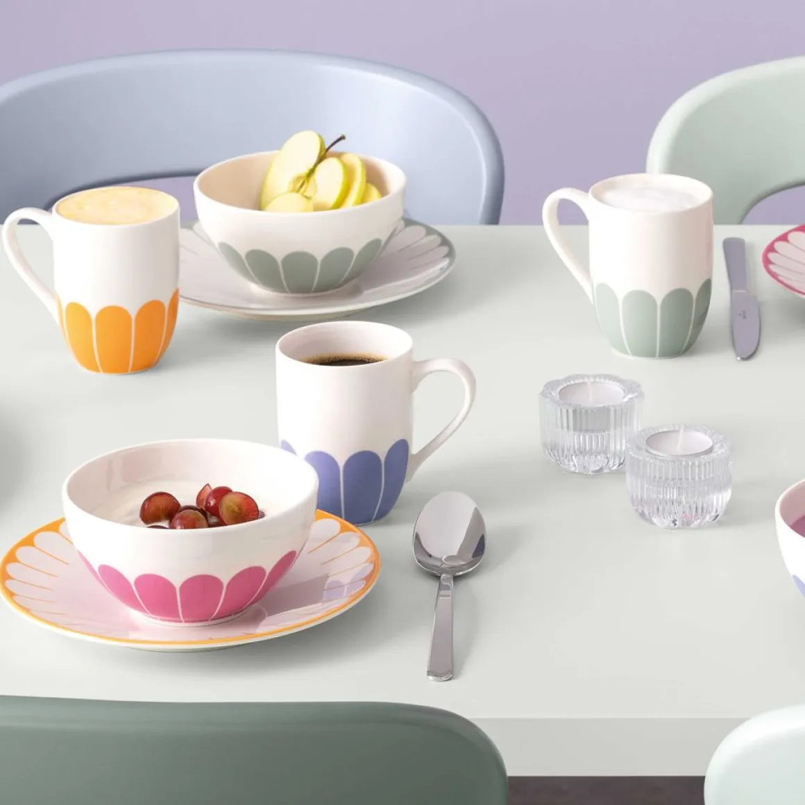 Villeroy & Boch Frühstücks- & Dessertteller Fleur Grün