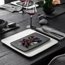 Villeroy & Boch Multifunktionsteller Manufacture Rock Black