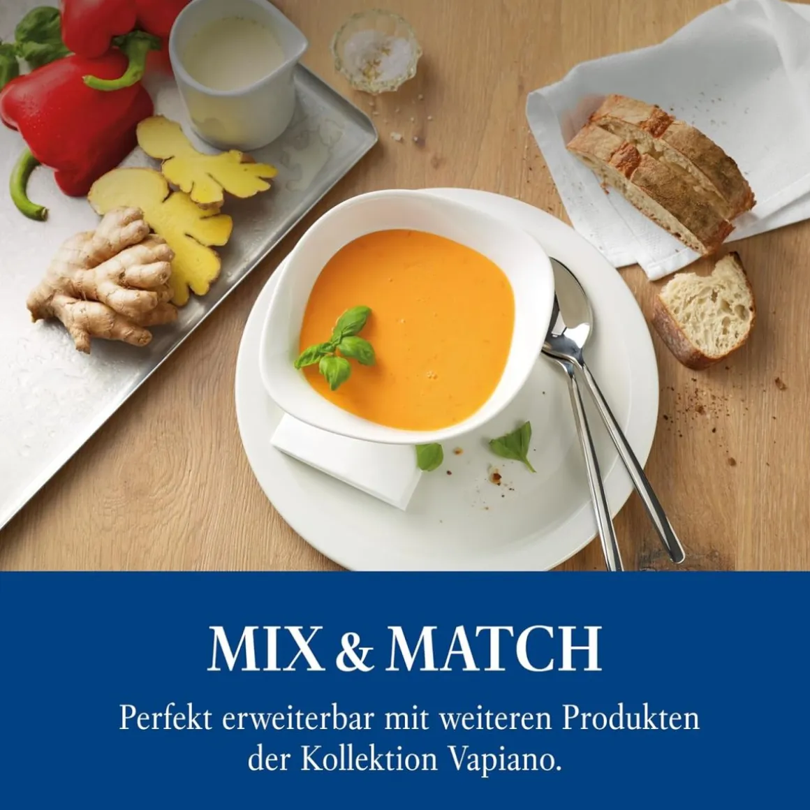 Villeroy & Boch 6-tlg Schalen Trio Vapiano