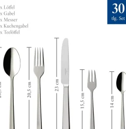 Villeroy & Boch 30-tlg Tafelbesteck Victor