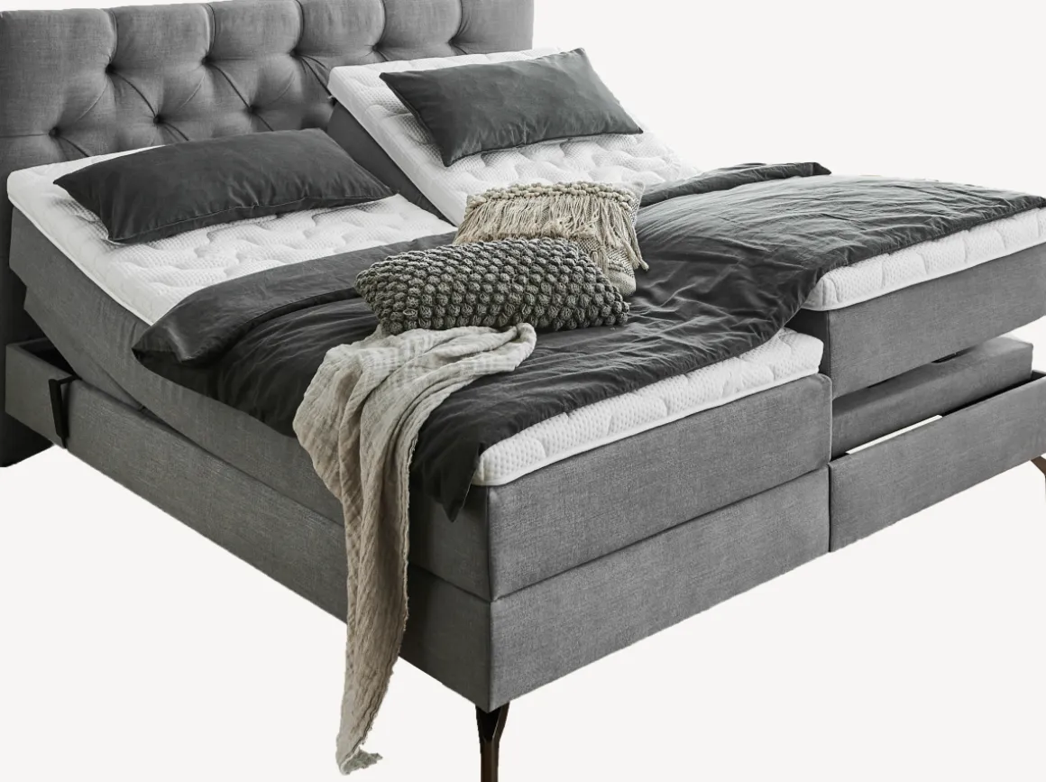 Vito Boxspringbett Aronica Anthrazit