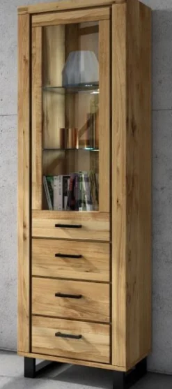 Vitrine Tina Eiche 68 x 200 cm