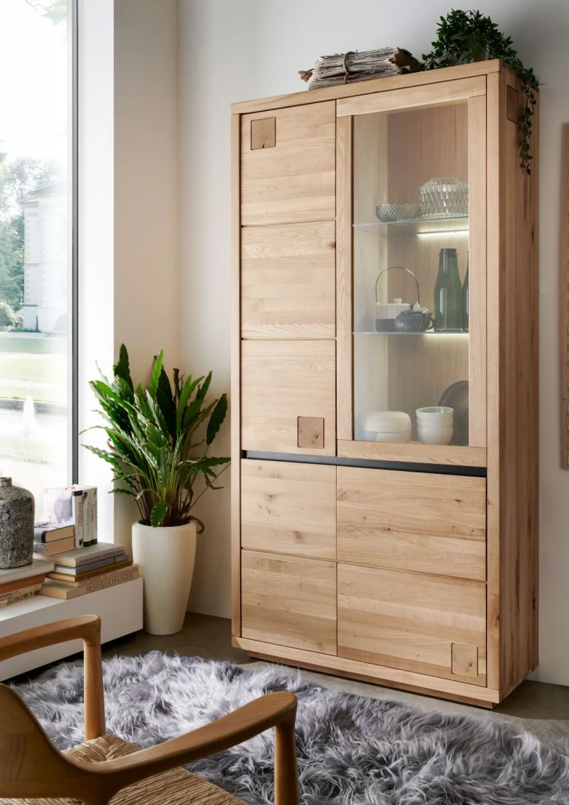 Vitrine WZ-0159 Wildeiche
