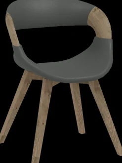Voglauer Armlehnenstuhl Valpin Schwarz