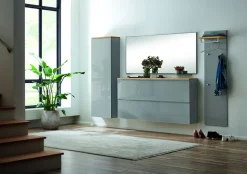 Voss Garderobenpaneel Vortina Perlgrau