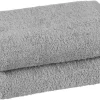 Waschhandschuh Grau 16 x 22 cm