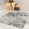 Webteppich Antea Schwarz-Beige 160 x 230 cm