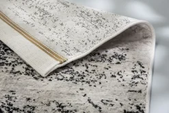 Webteppich Antea Schwarz-Beige 160 x 230 cm