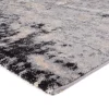 Webteppich Assoro Hellgrau 65 x 130 cm