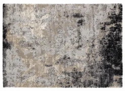 Webteppich Assoro Hellgrau 65 x 130 cm