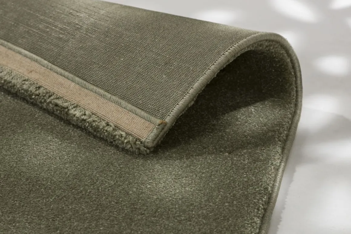 Webteppich Barletta D.240 Grün 80 x 150 cm