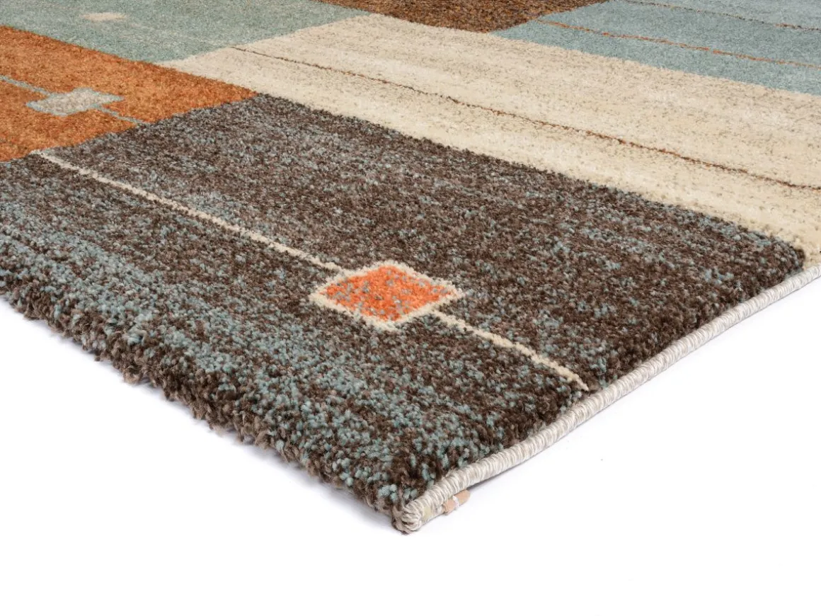 Webteppich Diagramm Terra-Mix 65 x 130 cm