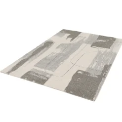 Webteppich Dune Grau Beige Braun 80 x 150 cm