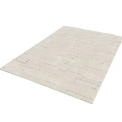Webteppich Dune Grau Weiß 80 x 150 cm