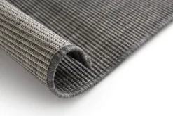 Webteppich Essenza Grau 80 x 150 cm