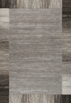 Webteppich Exellenza Braun-Grau 133 x 195 cm