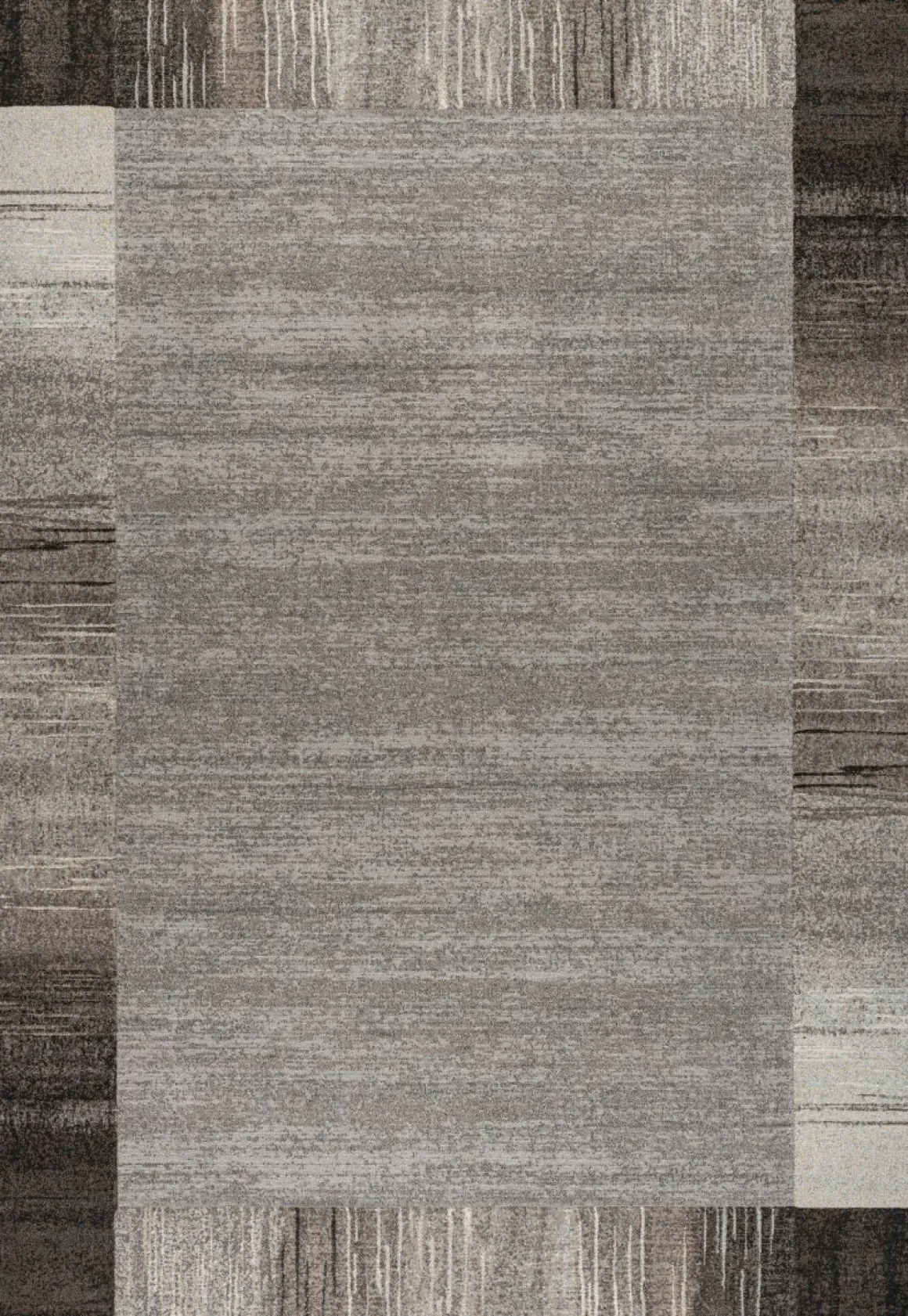 Webteppich Exellenza Braun-Grau 133 x 195 cm