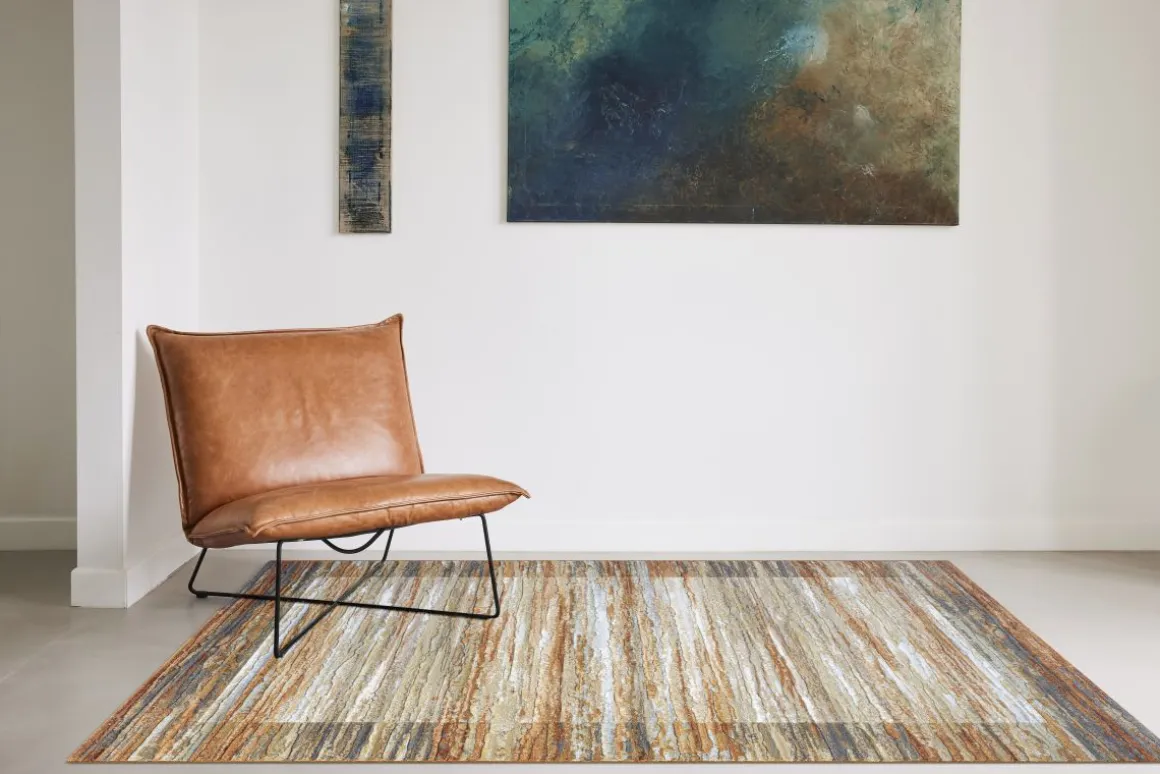 Webteppich Exellenza Braun-Terra 160 x 230 cm