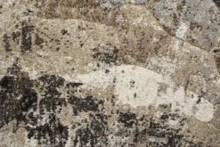 Webteppich Exellenza grau-terrakotta-dunkelgrau 80 x 150 cm