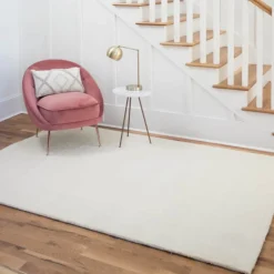 Webteppich Feel Creme 80 x 150 cm