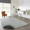 Webteppich Feel Hellgrau 80 x 150 cm