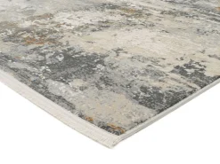 Webteppich Gala Beige-Grau 67 x 130 cm