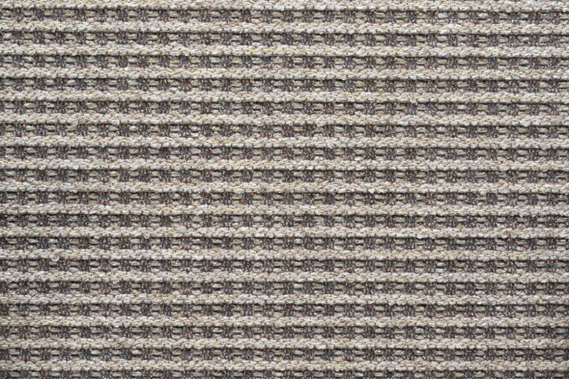 Webteppich Korund Braun Grau 80 x 240 cm